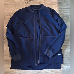Figs Sydney Scrub Jacket